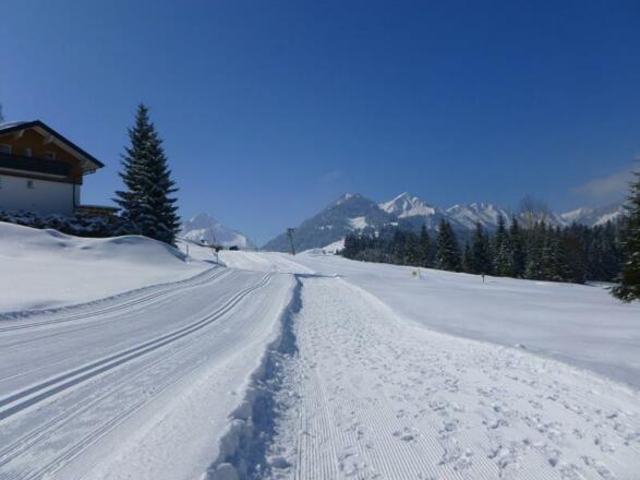 Winterwanderweg und Loipe