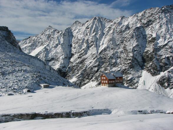 Im September nach dem ersten Schneefall.