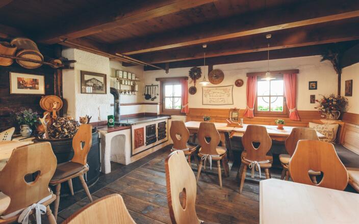 Bürglalm alte Stube