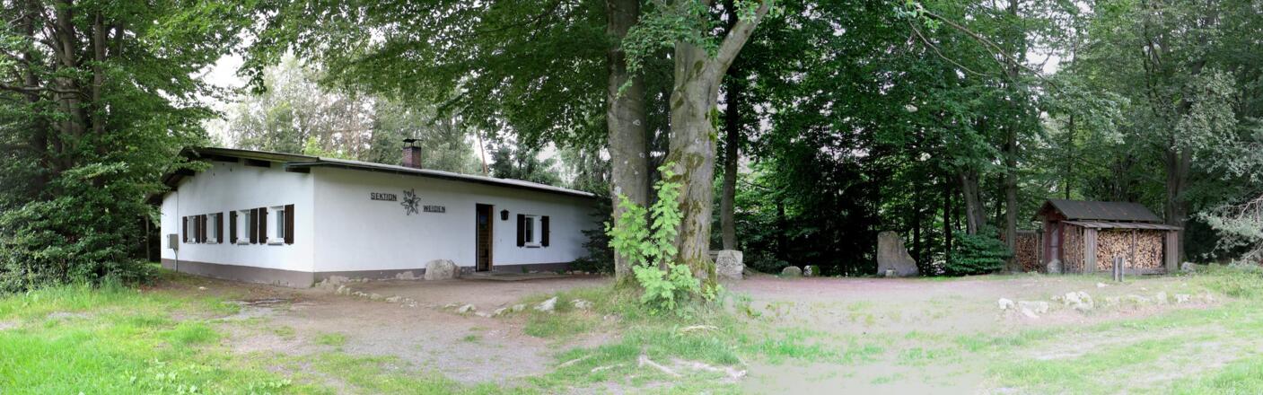 Vorplatz Steinwaldhütte