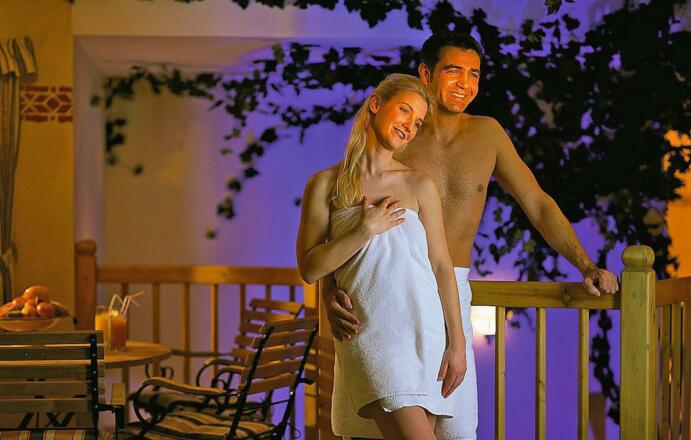 Großzügiger Saunabereich