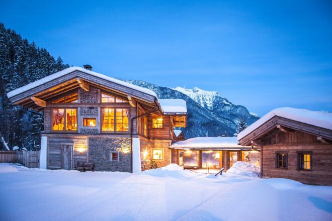 Hotel Kristall im Winter
