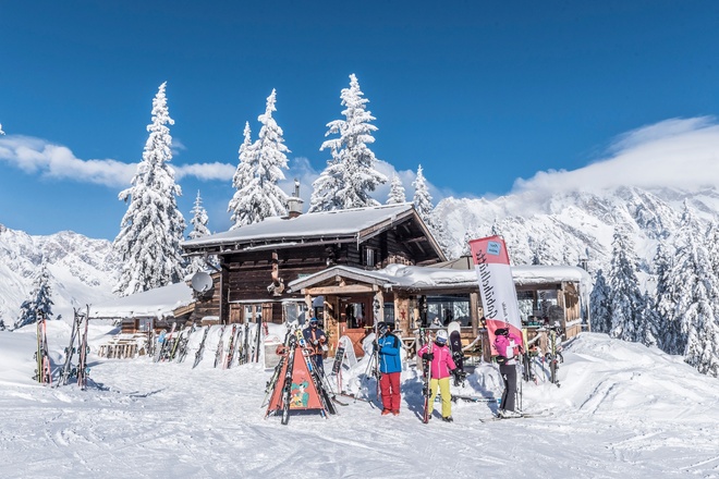 Gabühelhütte Wintergarten