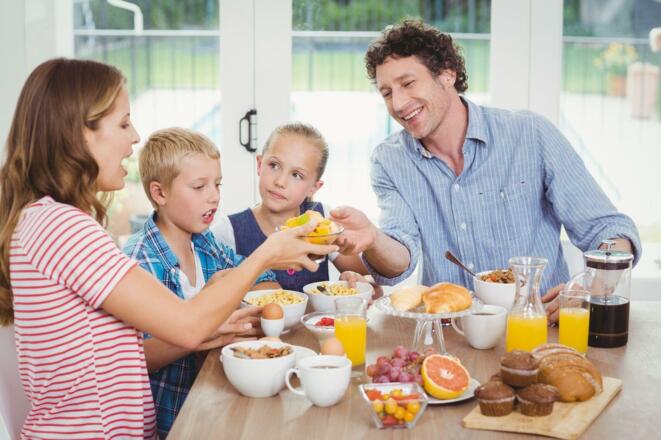 Frühstücksbuffet aus der Region