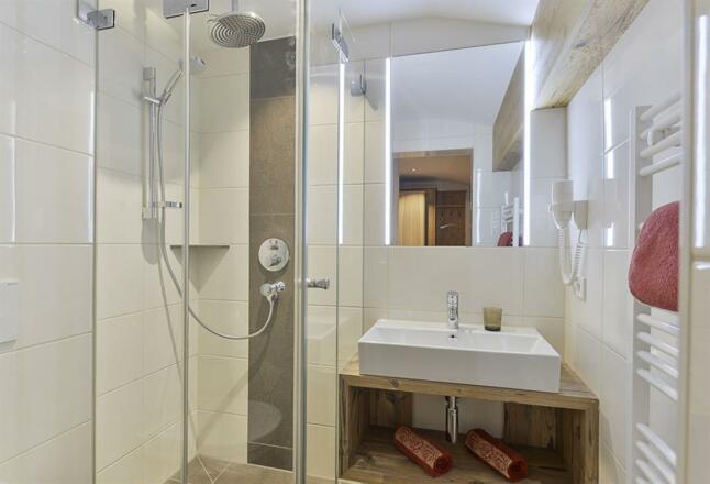 Einzelzimmer Karhorn, Bad