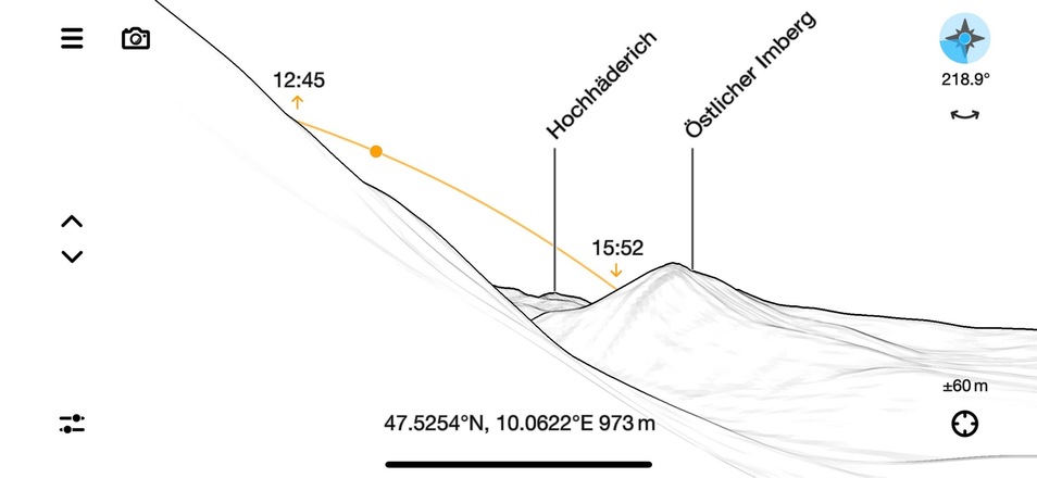 Sonnenverlauf 30. November