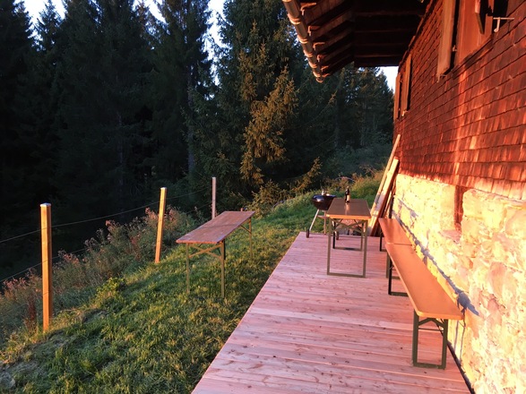 Überdachter Freisitz