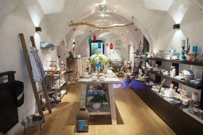 Das Büro im Laden in Hall in Tirol