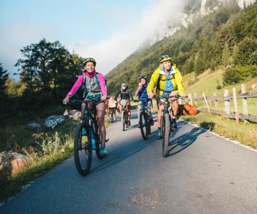 Auf dem Weg zur Kallbrunnalm