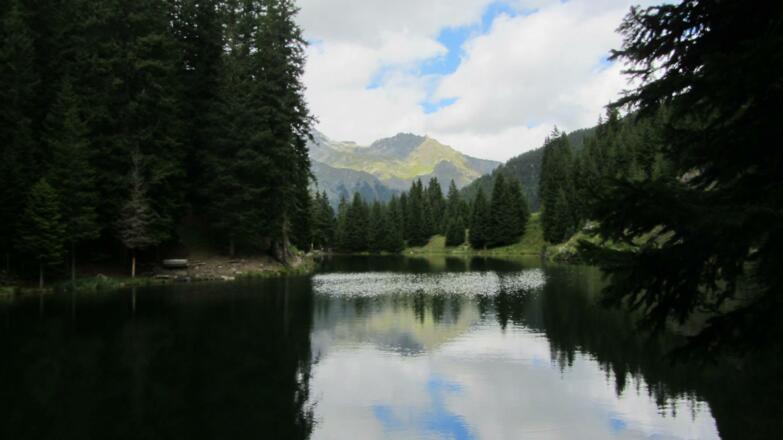 Ironbike, Schwarzsee auf der Pardatschalpe