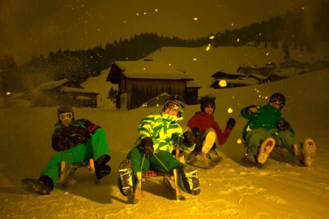 Nachtrodeln - Garfrescha