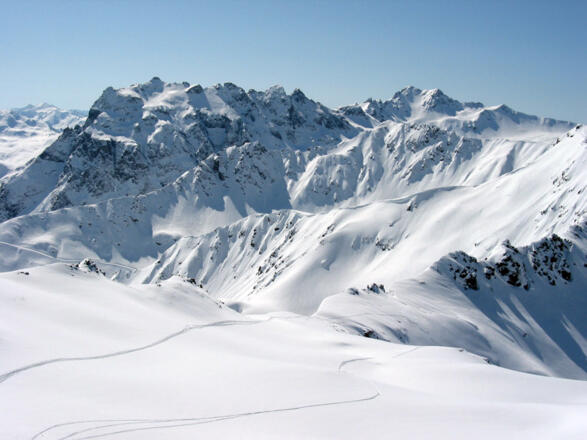 Skitour Rotspitz St. Antönien Partnun