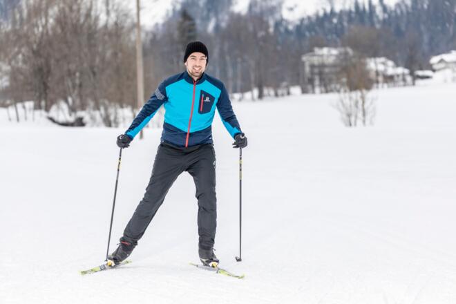 Langlaufloipe in Schönau Breitenbach