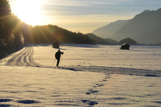 Langlaufloipe am Reintalersee Kramsach