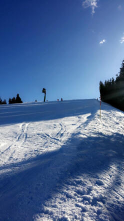Entlang der Piste