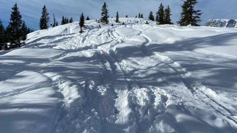 Aufstieg zum Hochkeil