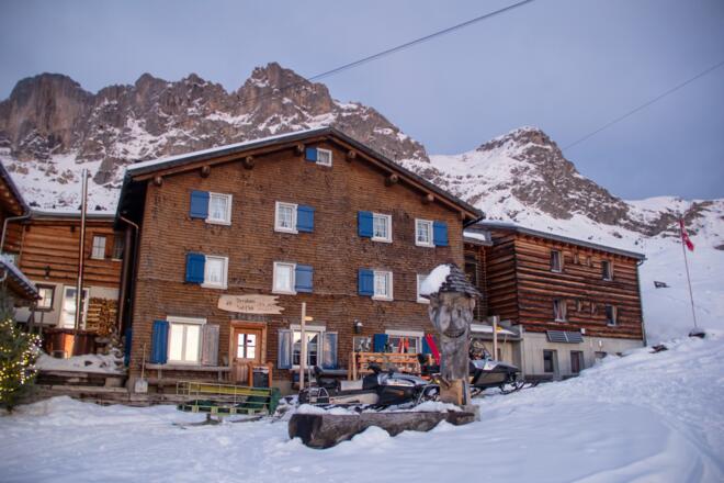 Berghaus Sulzfluh in Partnun