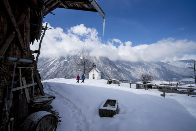 Winteridylle an der Brandalm