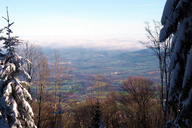 Blick nach NO ~1050m kurz vorm Gipfel