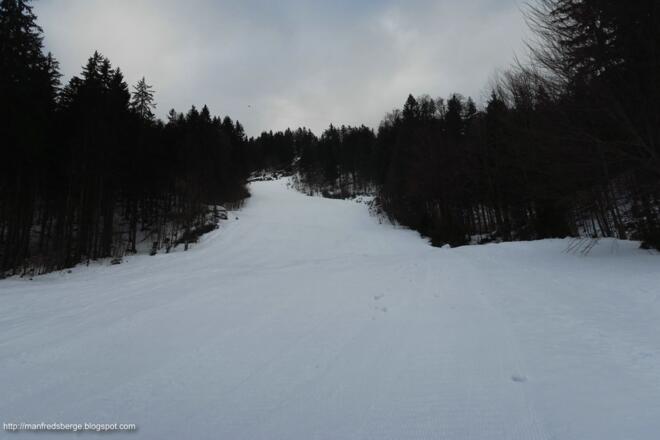Hier kann man im Winter gut abkürzen