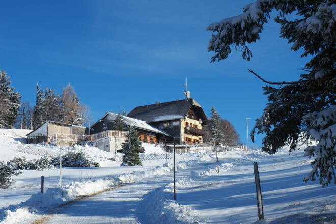 Schobersteinhütte 1260m