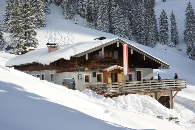 Jausenstation Hochalm im Salzburger Saalachtal
