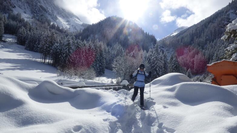 Wandern mit Schneeschuhen ist TOP!