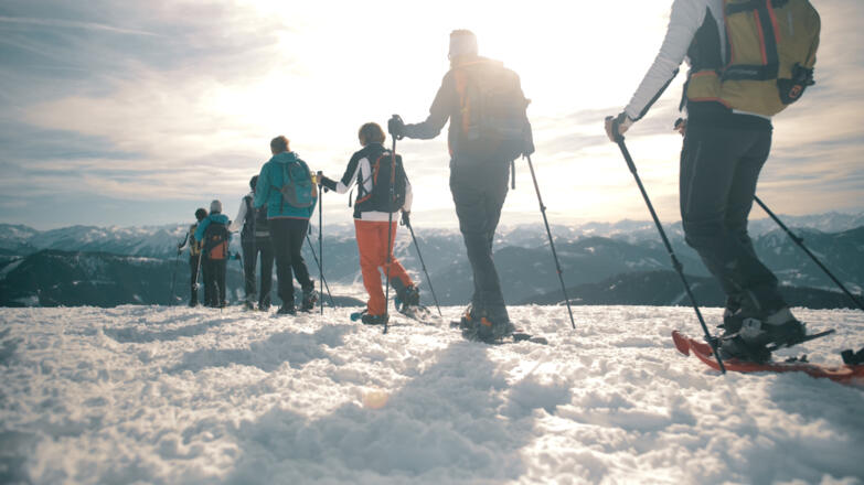 Schneeschuhwanderung auf den Gerzkopf