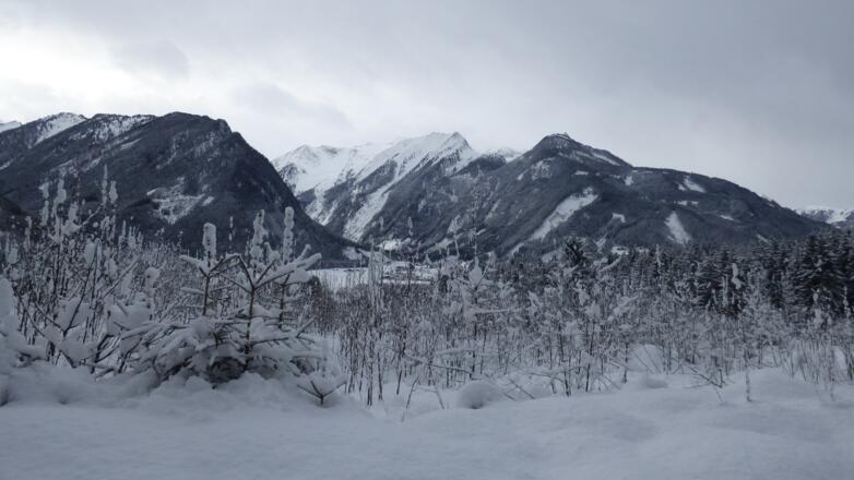 Winterwunderland entlang des Kapellenwegs