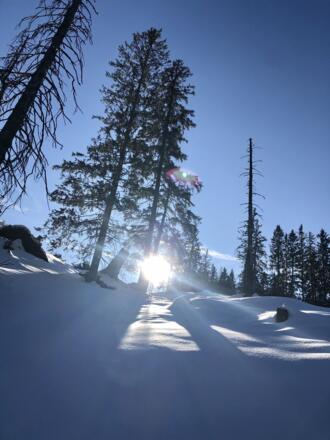 Weg zur Ostpreussenhütte