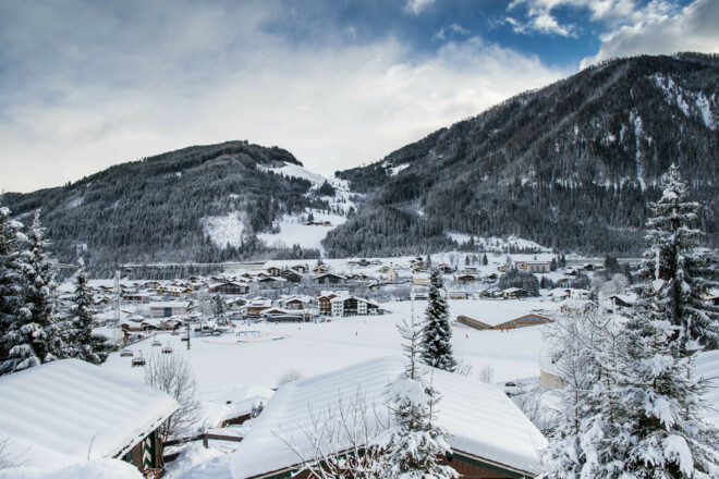 Aussicht am Weg zur Pfeiffei-Alm