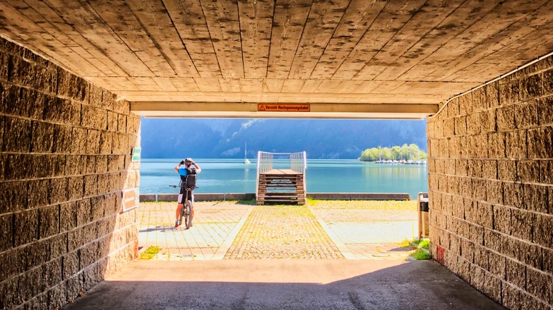 Fotopoint am Traunseeufer in Ebensee