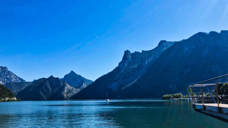Traunseeufer in Ebensee