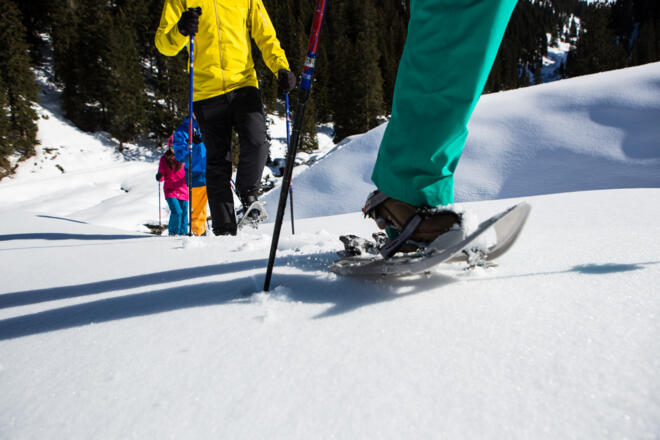Schneeschuhwandern im Montafon
