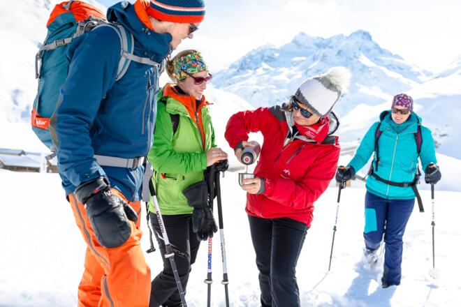 Schneeschuhwandern Bielerhöhe