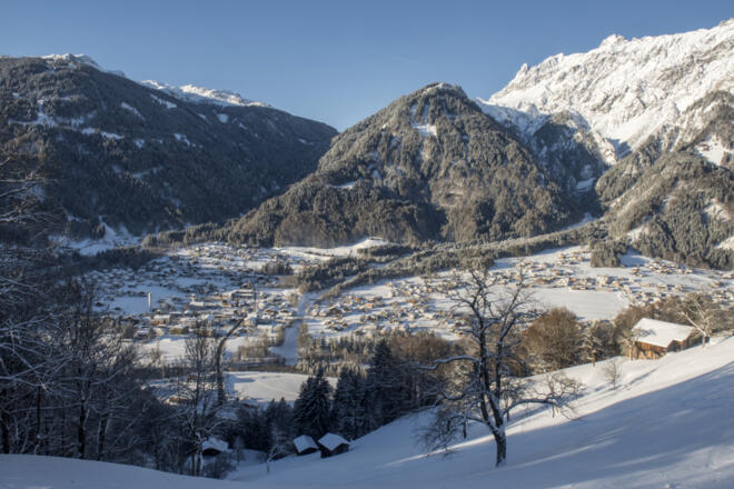 Vandans im Winter