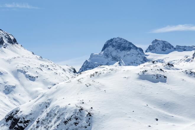 Blick auf den Piz Buin