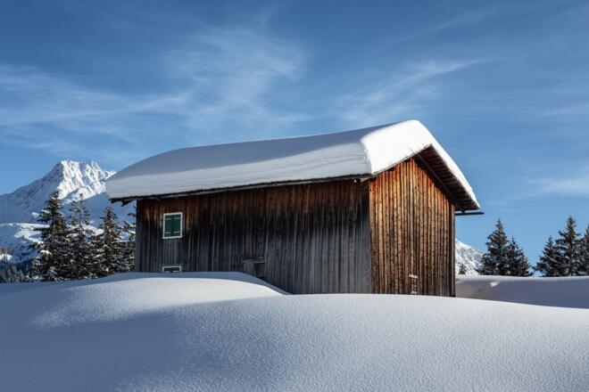 Winter in Bartholomäberg