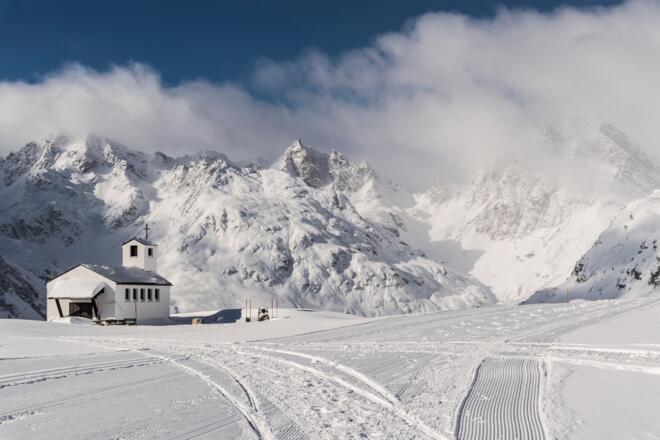 Barbara Kapelle auf der Silvretta-Bielerhöhe