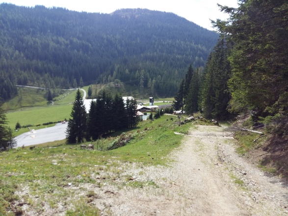 kurz vor dem Birgkarhaus