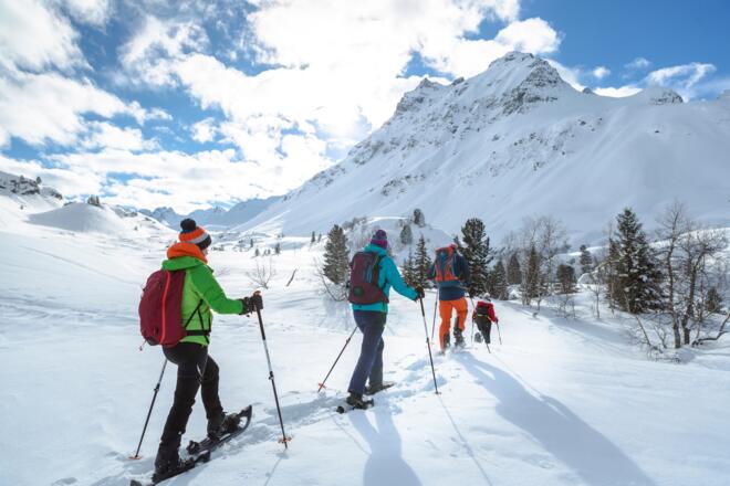 Schneeschuhwandern Bielerhöhe