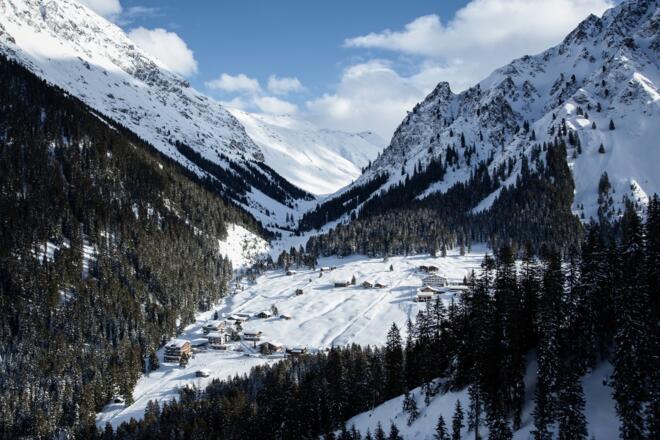 Blick nach Vergalden