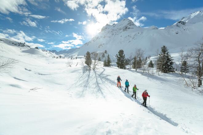 Schneeschuhwandern Silvretta-Bielerhöhe