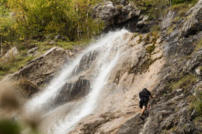 Klettersteig Wasserfall St. Anton im Montafon
