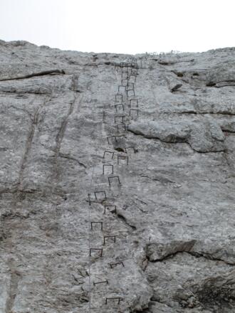 Klettersteig Blodigrinne - Drusenfluh