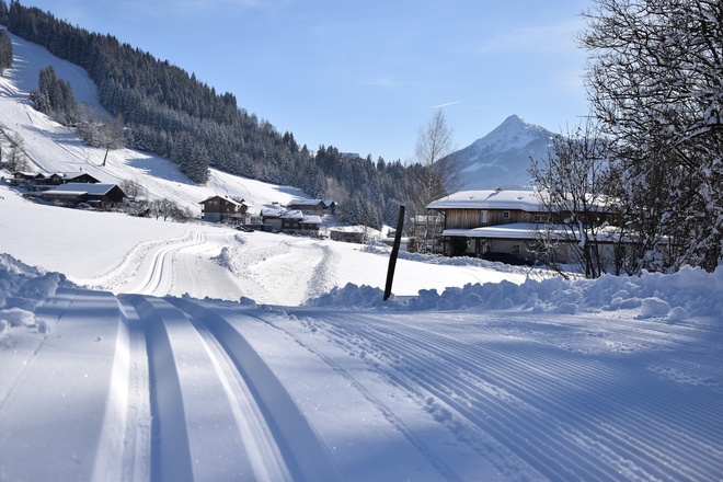 Pöttlerloipe in Richtung monte popolo
