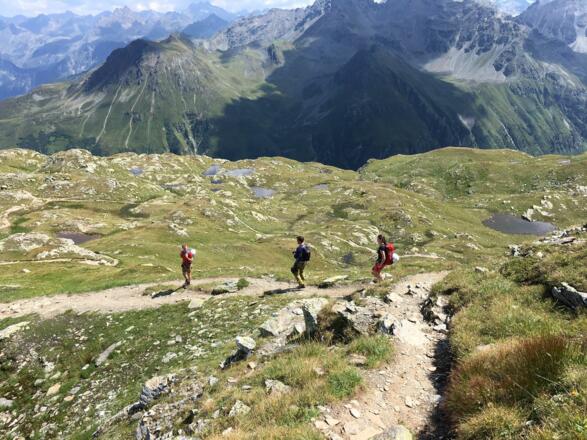 Abstieg zur Nova Stoba