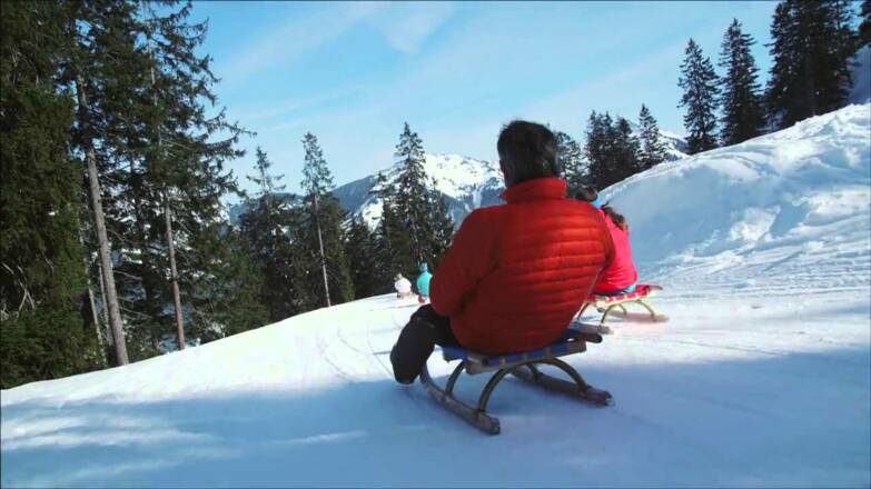Rodeln im Tannheimer Tal