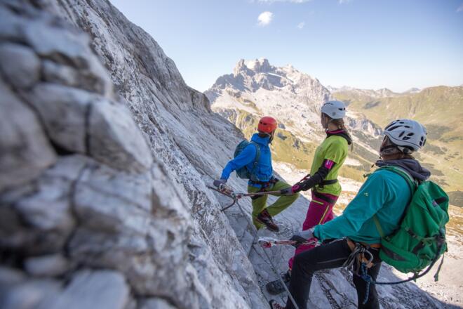 Klettersteig Gauablickhöhle