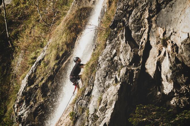Klettersteig Wasserfall St. Anton im Montafon